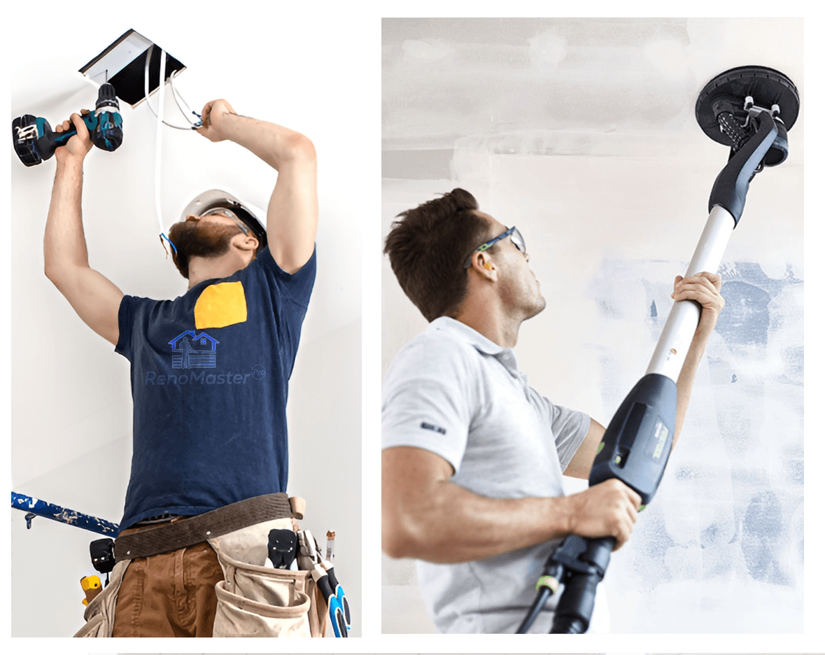 Professional Renovation Team at Work